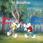 Babs Bunny and Buster Bunny